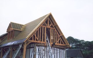 construction de charpente de toiture